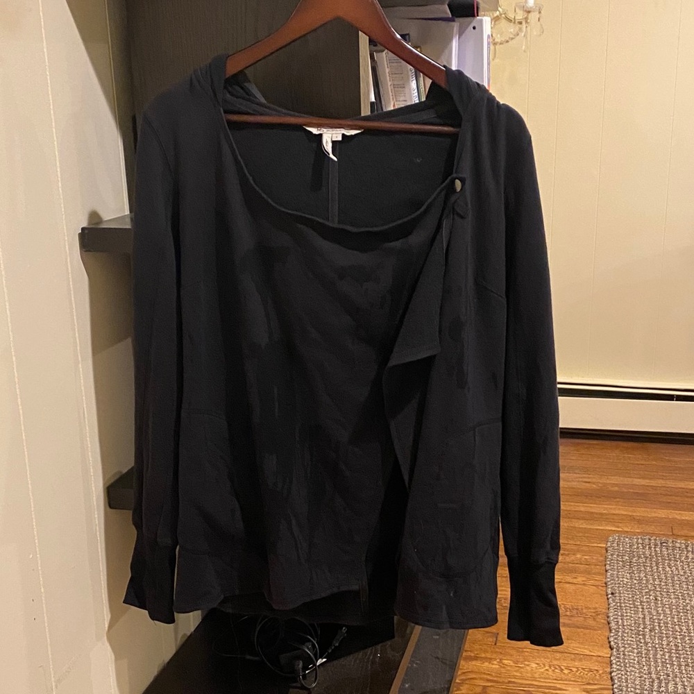 Bcbg Generation Hooded Crossover Snap Pullover - image 2